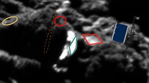 Philae's second touchdown site discovered at 'skull-top' ridge - Rosetta - Science Portal