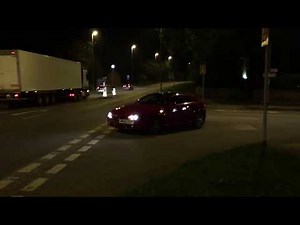 Alfa Romeo Brera 3.2 Custom Exhaust Accelation