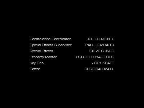 CSI: Miami End Credits Season 10 2011