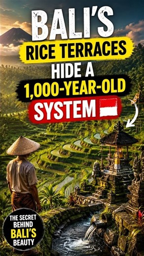 Bali Has a 1,000-Year-Old Water System 🌾🇮🇩