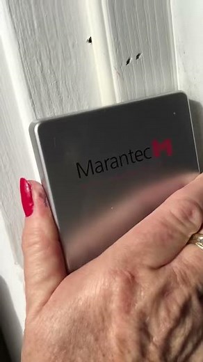 How to replace the batteries in a Marantec Wireless Entry
