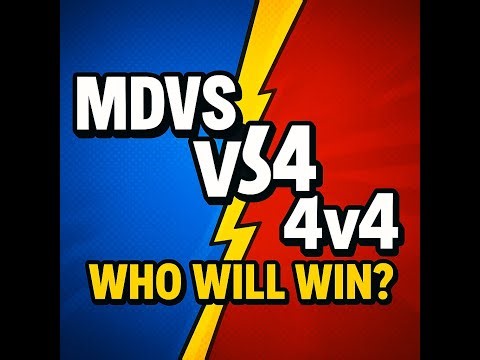MDVS 4v4 – Who Will Win? (Epic Showdown Highlights)