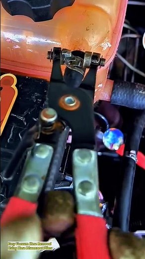 Easy Vacuum Hose Removal Using Hose Disconnect Pliers