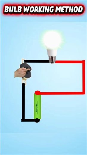 LED BULB WORKING METHOD#shortsfeed #experiment #viral