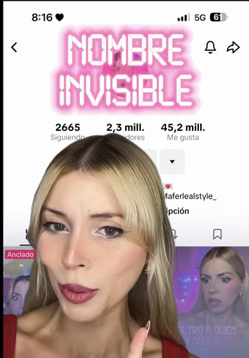Tutorial de Nombre Invisible en TikTok