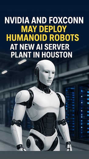 烙 Nvidia & Foxconn to Unleash Humanoid Robots at New AI Plant in Houston!  Watch Here: https://www.varindia.com/news/nvidia-and-foxconn-may-deploy-humanoid-robots-at-new-ai-server-plant-in-houston #Nvidia #Foxconn #AIRevolution #HumanoidRobots #HoustonTech | VARINDIA IT Magazine | Facebook