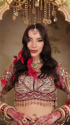 Indian Bride Makeup Look | Colors Queen cosmetic