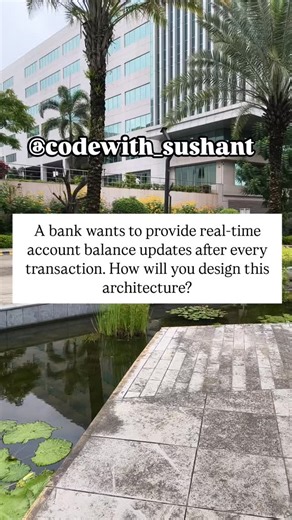 Sushant Kumbhar on Instagram: "1️⃣ 💸 Ever wondered how banks update your balance instantly after a transaction? Here’s the real architecture behind Real-Time Balance Updates 👇 From ACID Ledgers ➝ Kafka Events ➝ WebSockets… everything works in milliseconds! #FinTechDecoded 2️⃣ Banks don’t do magic ✨ They do architecture. Here’s how your account balance updates in real time after every transaction 🔥 Event-Driven • Outbox Pattern • Kafka • WebSockets 3️⃣ Your balance updates in 0.5 seconds after