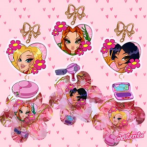 Girls Spies Connected Keychains - Etsy