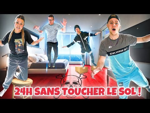 24H SANS TOUCHER LE SOL ! On fabrique un parcours dans toute la maison !