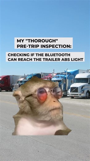 The year is 2025. Your truck has more computers than a spaceship. And your "pre-trip inspection"? It's just you, sitting in the driver's seat, patiently waiting for the tablet to connect to the truck so you can sign off on the DVIR. This is the new reality of trucking, where half the job is just waiting for technology to catch up. Who else knows this feeling? #TruckerMeme #PreTrip #ModernTrucking #Bluetooth #ELD #Funny #TruckerLife What's the longest you've had to wait for your truck's tech to s