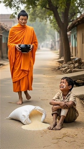 A Poor Boy Met Buddha – Buddha Teaching | Buddhism | Buddhist#Buddha #BuddhaStory #Buddhism