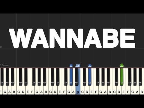 Spice Girls - Wannabe Piano Tutorial | Medium