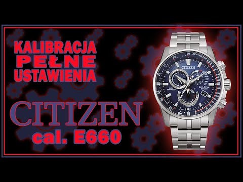 Pełne ustawienia, kalibracja wskazówek, czas letni! Citizen cal. E660 // PORADNIK //