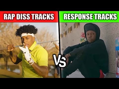 RAP DISS TRACKS VS THE RESPONSE DISS TRACKS