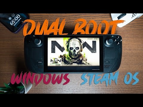 Steam Deck : Dual Boot Windows et Steam OS !