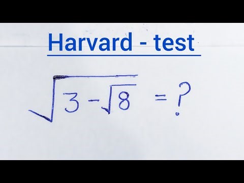 A wonderful Square root Algebra Problem | Harvard University Entrance Exam Problem | Simplification
