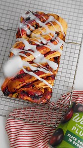 This irresistible sweet and nutty babka with Wattie's® Black Doris Plums won’t last long in the house! | Wattie’s NZ