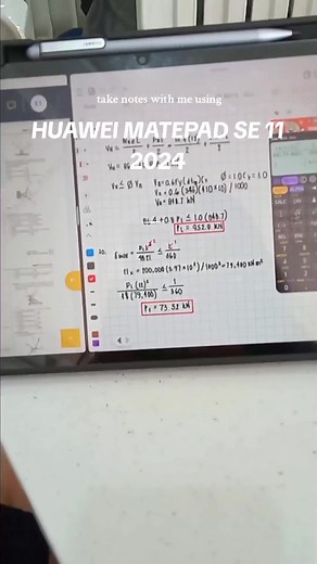 Huawei Matepad SE 11 2024 - Perfect for Taking Notes!