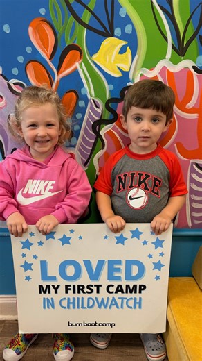 Welcome to Childwatch at Burn Boot Camp! 冀✨ There’s no better place...