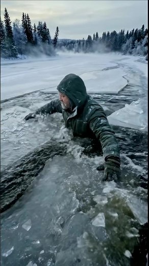 Winter Survival Horror: Wolf Pack Chase, Ice River Fall & Deadly Shelter Surprise in -72°C Blizzard