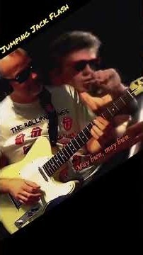 Jumpin' Jack Flash Aretha Franklin and Rolling Stones #guitarcover #guitar #shorts #rock