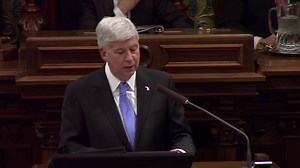 Michigan Governor Rick Snyder delivers final State of the State Address