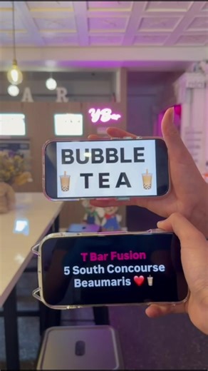 This is your reminder! Want the best bubble tea in Beaumaris?!🧋T Bar Fusion, 5 South Concourse has it all. 🤗 🍓🍏🍑 Frosteas Fruity teas Milky teas Ice crushes Smoothies Hot boba teas Yoghurt crushes See you soon bubble tea lovers 😋 #bubbletea #tbarfusion #beaumaris #boba #poppingpearls