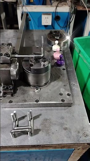 6mm Steel Rod 3D CNC Bending | High Precision Custom Forming#tube #bending #machine #precision