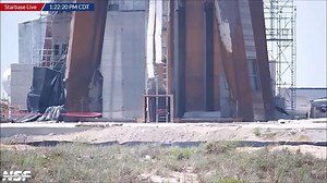 NASASpaceflight on Instagram: "SpaceX has conducted a first test of the new Water Deluge System at Starbase’s Orbital Launch Mount. 24/7 live coverage from Boca Chica on Starbase Live, link in bio"