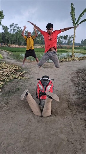The small motorcycle maneuvers to a stop