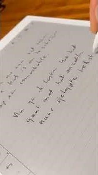 Omzetten naar getypte tekst met een remarkable tablet