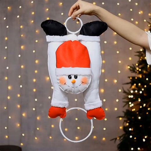 1.3M views · 15K reactions | DIY upside down Snowman towel holder | GH Media | Facebook
