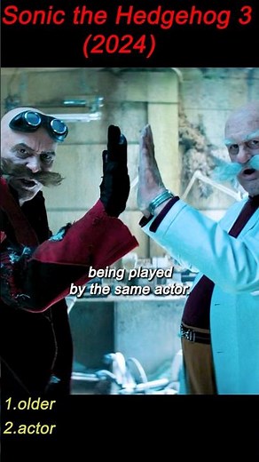 Sonic the Hedgehog 3｜Dr. Robotnik Meets Grandpa! Hilarious Doppelgänger Moment🤣👴🤖