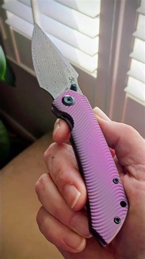 This Purple Frame Lock Is Cleaner Than You Think… | Kansept Fenrir