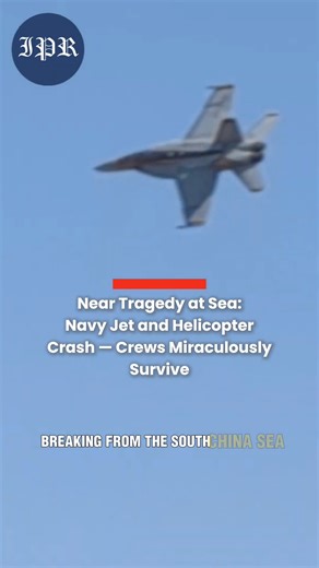 IndoPacific Report | Two USS Nimitz Aircraft Crash in South China Sea Within 30 Minutes — All Crew Members Rescued Alive #USSNimitz #NavyCrash #SouthChinaSea... | Instagram