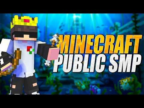 Minecraft SMP LIVE || PUBLIC SMP 24/7 JAVA + BEDROCK || PLAYING SURVIVAL IN CREEPER MC SEASON - 6