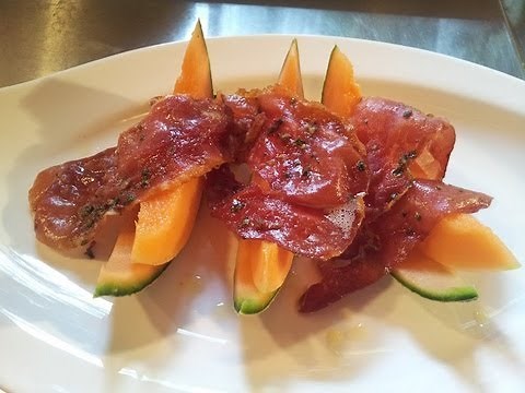 Melone mit Schinken Rezept - Der Bio Koch #228