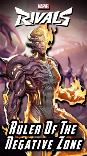 The Real Story Behind Human Torch's Negative Zone Gladiator Skin | Marvel Rivals