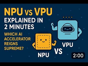 NPU vs VPU – Which AI Accelerator Reigns Supreme?