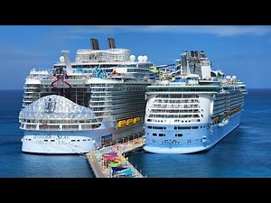 15 BIGGEST Cruise Ships in The World - Royal Caribbean, MSC, Costa, Carnival, Norwegian, P&O, Aida