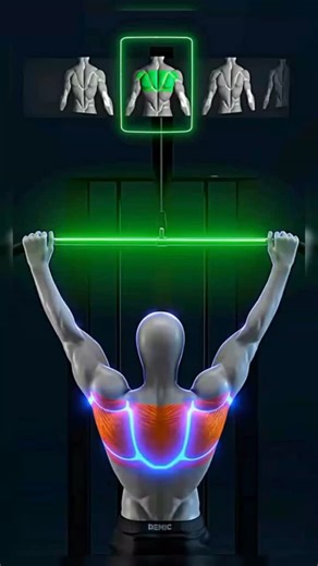 Gym Workout Training on Instagram: "Lat pulldown 3 variations to build a complete back: • Wide grip → back width • Close grip → mid-back thickness • Reverse grip → lower lats & biceps Change the grip, change the gains 💪🔥 #LatPulldown #BackWorkout #BackDay #PullDay #WideGripPulldown #CloseGripPulldown #ReverseGripPulldown #LatsWorkout #WideBack #BackTraining #StrengthTraining #GymReels #FitnessReels #FitIndia #BodybuildingIndia #BackGains #MuscleBuilding #WorkoutReels #GymMotivation #AestheticB