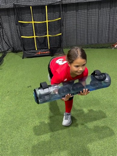 Athletic readiness comes from consistent practice 🌊 #TidalTank #Waterbag #Training #aquabagtraining #DynamicStability #excercisechallenge