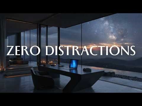 Zero Distractions | Deep Work Music for Total Concentration