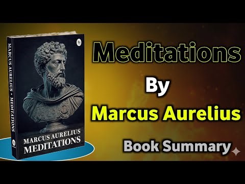 Meditations by Marcus Aurelius (Full Book Summary) | Stoic Wisdom for a Calm & Powerful Mind