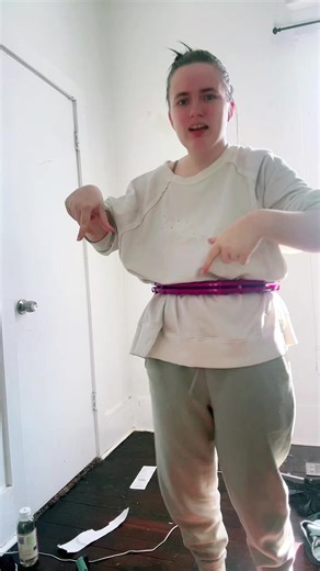 Pain free cardio is the best cardio. #workout #homeworkout #funcardio #cardio #hoop