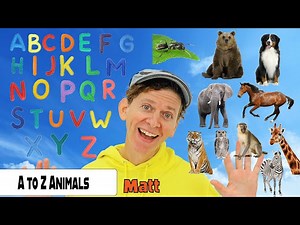 A to Z Animals | Alphabet, Wild Animals | Dream English Kids - Videos For Kids