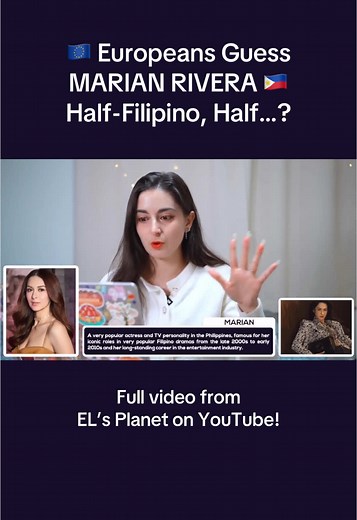 Marian Rivera's Ethnicity Guessing Game with Europeans