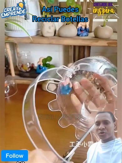 11K views · 91 reactions | "Proyectos DIY con botellas plásticas: ¡Fáciles y divertidos para toda la familia!" ♻️⛔️✨️✨️ #diy #virals #reciclaje #woodworking #viral | Sublimacion,Artesanías y Algo Mas. | Facebook