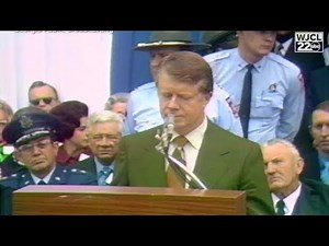 1971: Jimmy Carter is inaugurated as Georgia governor